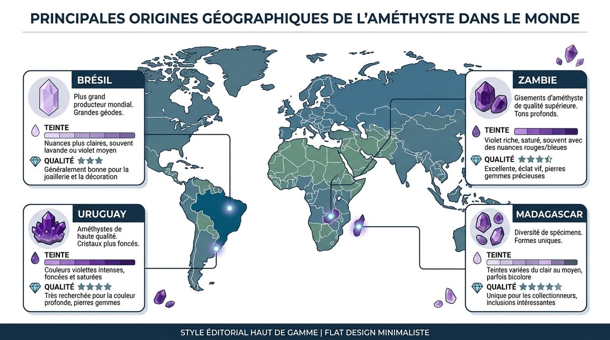 améthyste bijoux — image 2