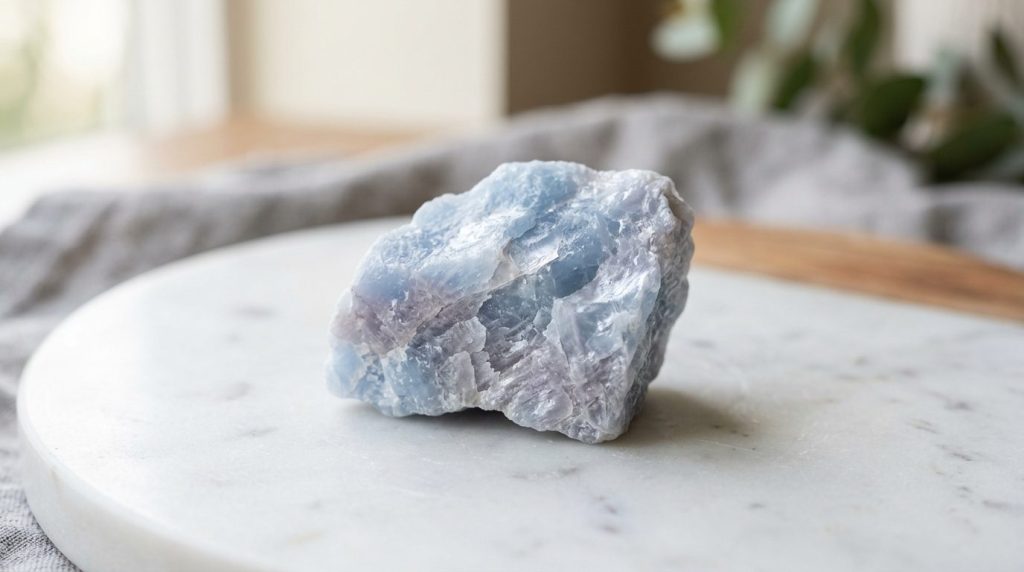 Angelite : définition, propriétés et vertus de la pierre