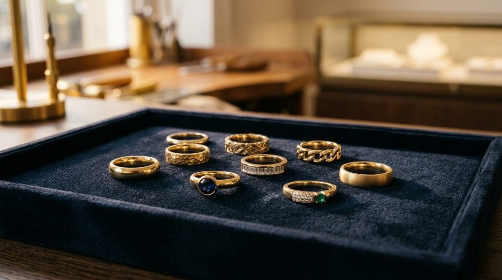 Bague or homme : guide pour choisir la bonne alliance