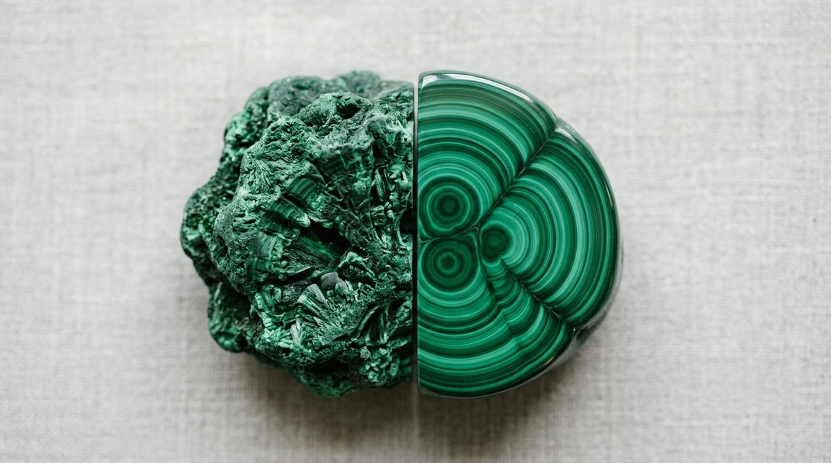bracelet malachite — image 1