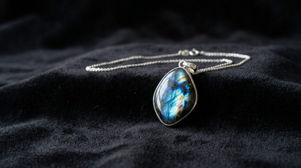 Collier Labradorite Authentique – Beauté et Énergie Réunies