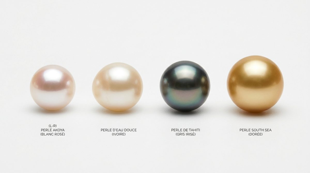 collier ras de cou perle — image 1
