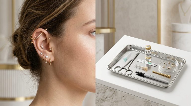 Construction piercing : guide complet étapes et cicatrisation