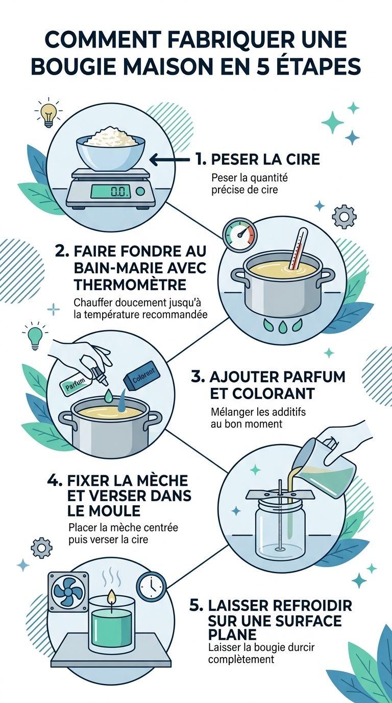 faire une bougie maison — image 1
