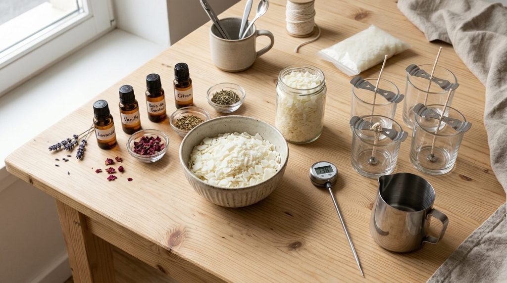 Faire une bougie maison : guide complet pour débutants