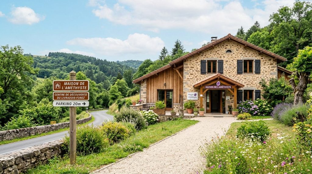 La Maison de l’Améthyste à Vernet-la-Varenne : visite complète