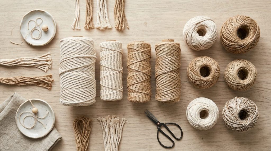 Fil macramé : choisir la corde idéale pour vos créations