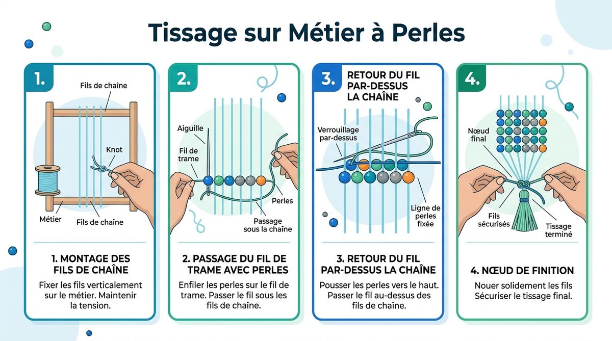 metier a tisser les perles — image 2
