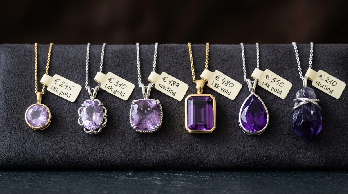 pendentif amethyste — image 1