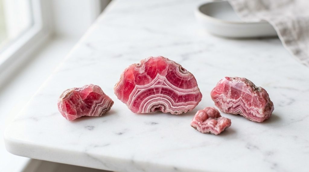 Rhodochrosite vertus : bienfaits et propriétés en lithothérapie