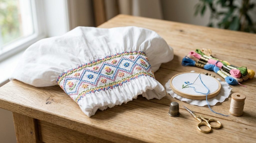 Smocks en couture : définition, techniques et tutoriel